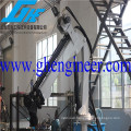 small size Electric hydraulic telescopic articulated boom provision marine folding lifting crane for sale